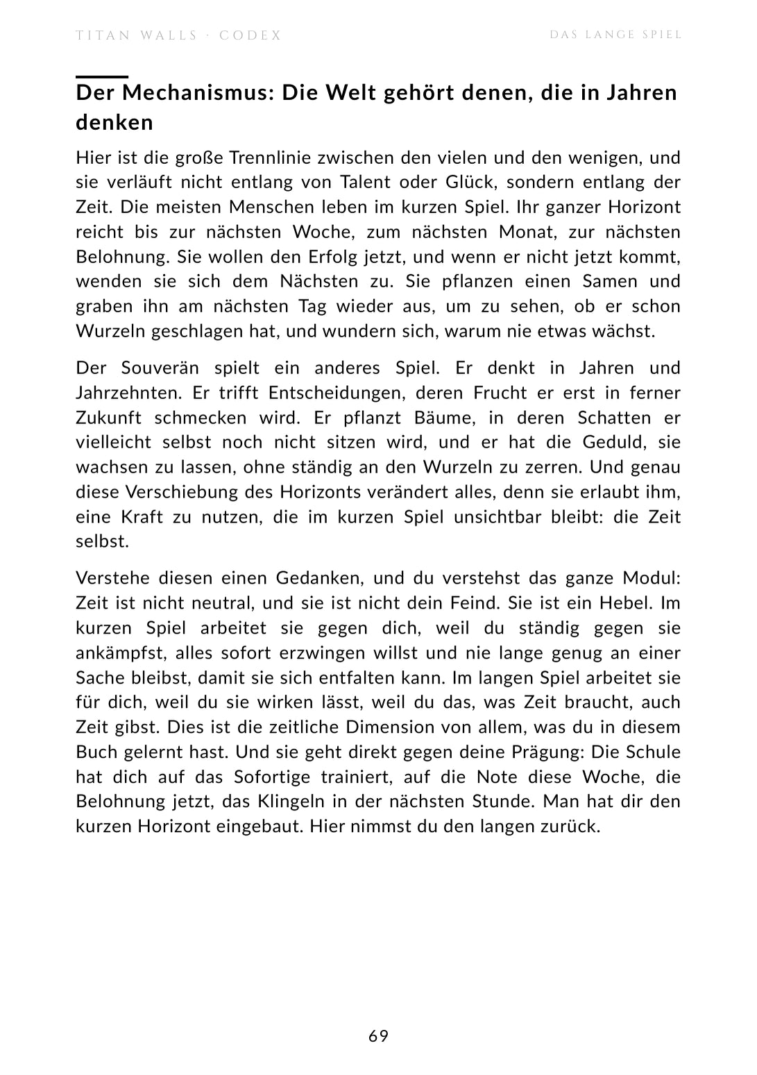 Das lange Spiel · Originalseite 2