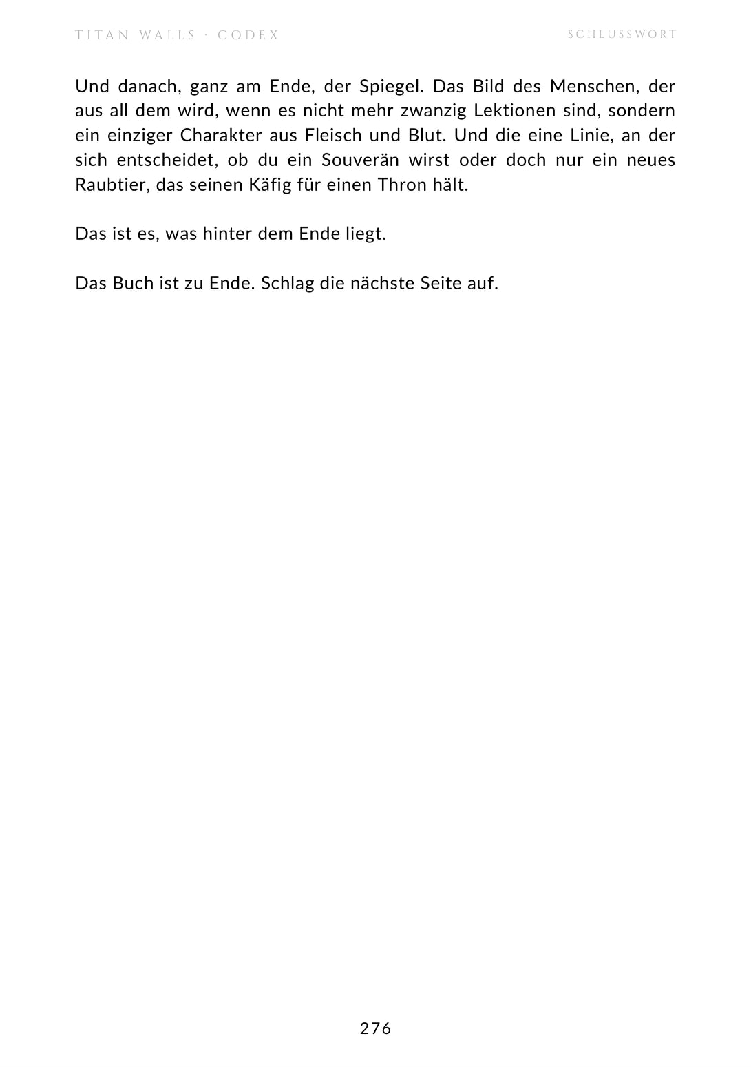 Das Schlusswort · Originalseite 2